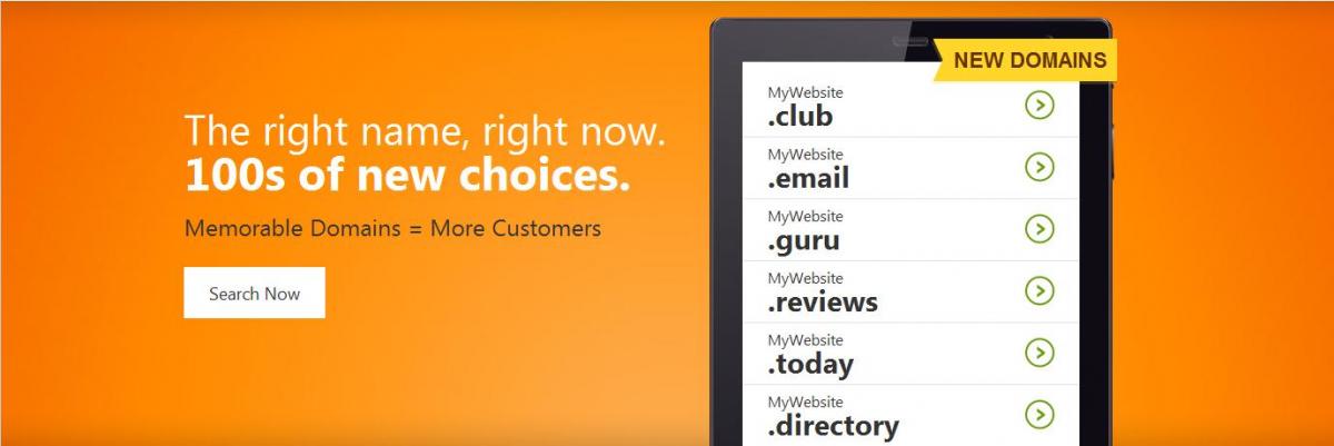 GoDaddy开放新顶级域名注册