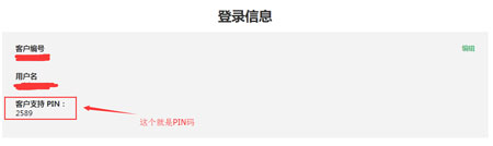 查看GoDaddy客户支持PIN码