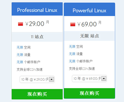 BlueHost上海Linux主机