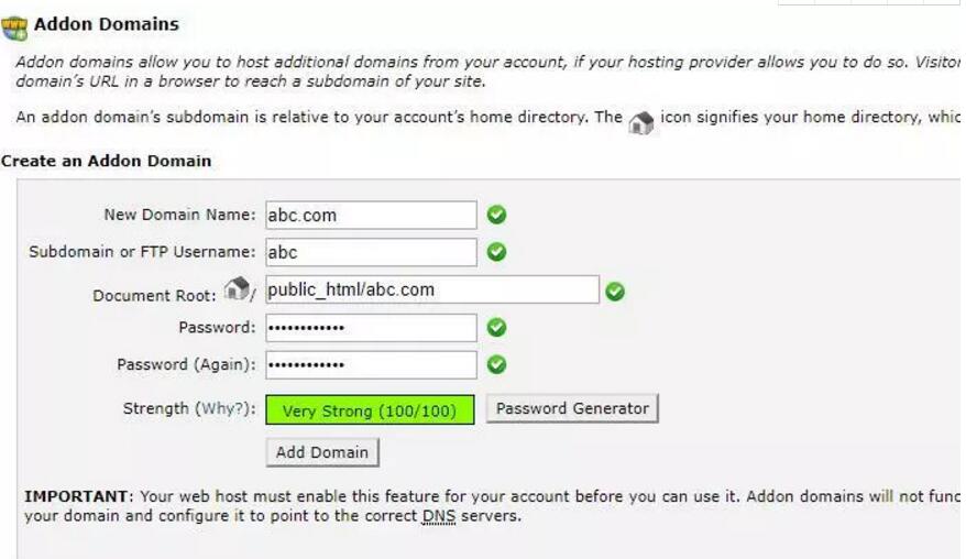 设置用户名密码