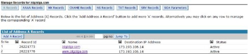 ResellerClub设置域名转发方法