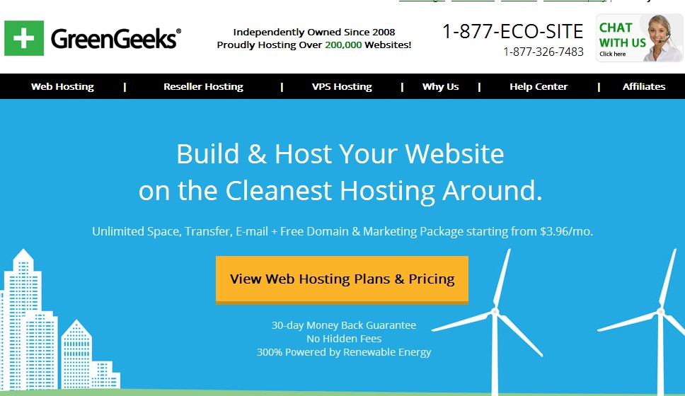 美国GreenGeeks﻿主机商评测