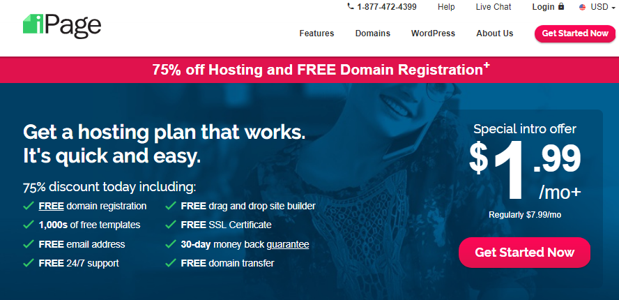 ipage美国主机商介绍