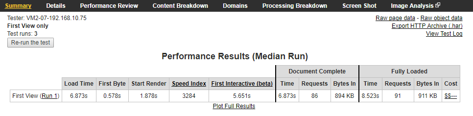 外贸网站性能及速度测试的简单方法