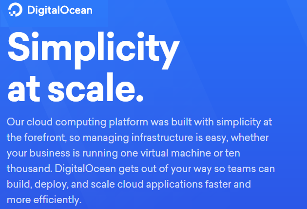 DigitalOcean美国云主机服务商介绍