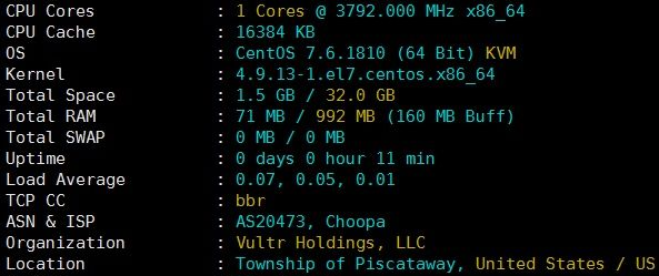 CPU性能配置测试