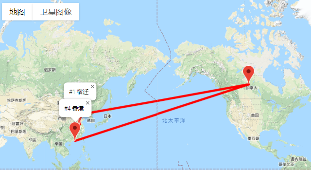 老鹰主机香港机房路由追踪测试