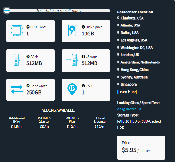 HostUS美国主机商评测介绍