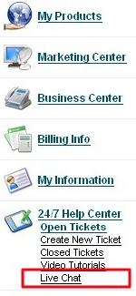 联系IXWebHosting客服