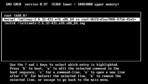 Linux系统服务器进入单用户模式的方法