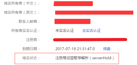 6月1日起 国内域名注册需要实名认证