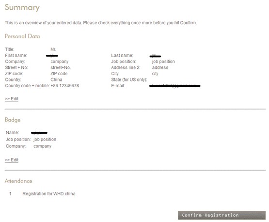 WHD.china大会注册流程