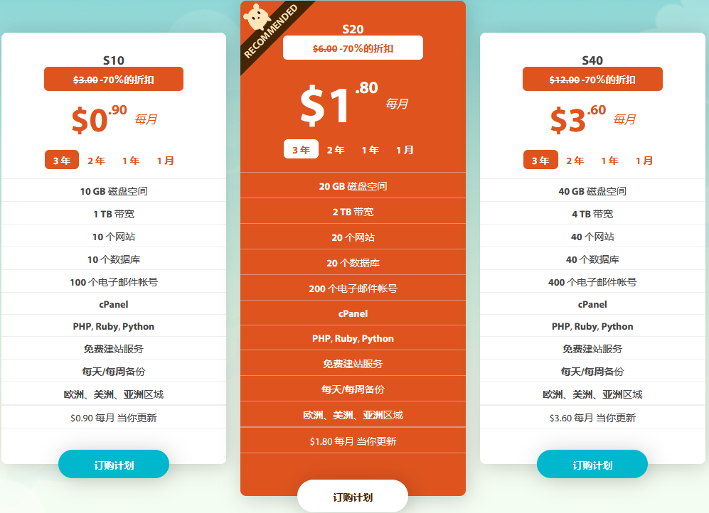 Hostens美国虚拟主机