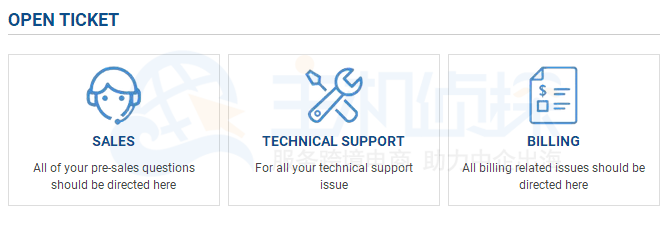 hostwinds提交Ticket方法