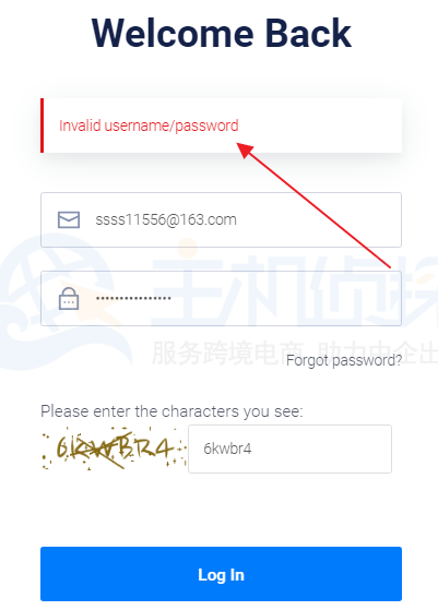 Vultr账号登录失败