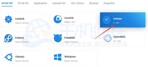 Vultr系统的安装