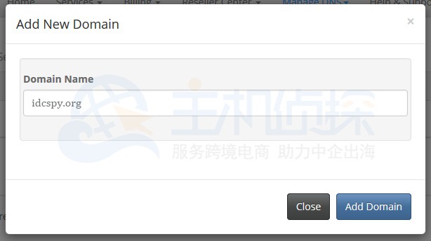 BudgetVM账户申请DNS服务教程