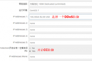 RAKsmart开启CC防御