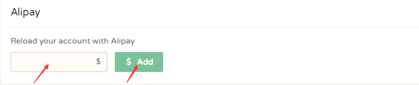 CloudCone AliPay(支付宝)充值