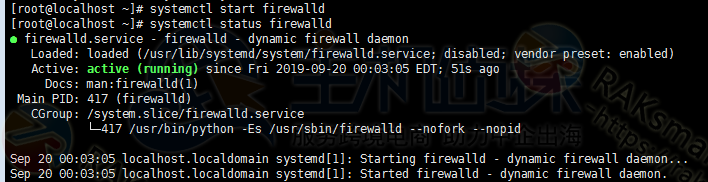 RAKsmart美国服务器查看状态