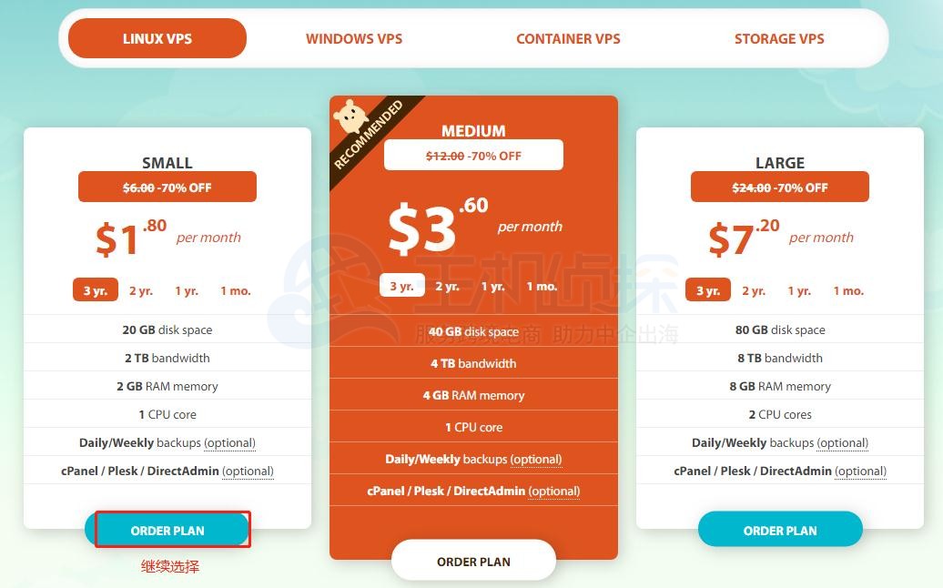 Hostens VPS主机购买教程
