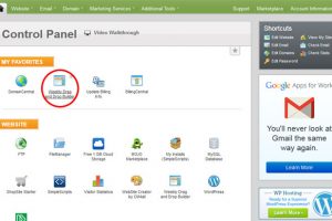 iPage拖放式网站构建教程