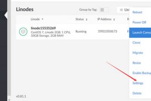 Linode VPS在新面板修改ROOT账户密码的方法