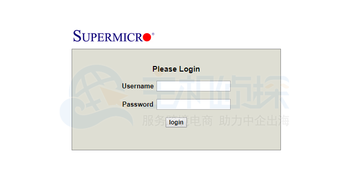 RAKsmart IPMI登录完成页面