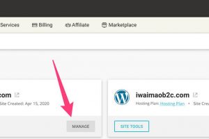 SiteGround账户后台