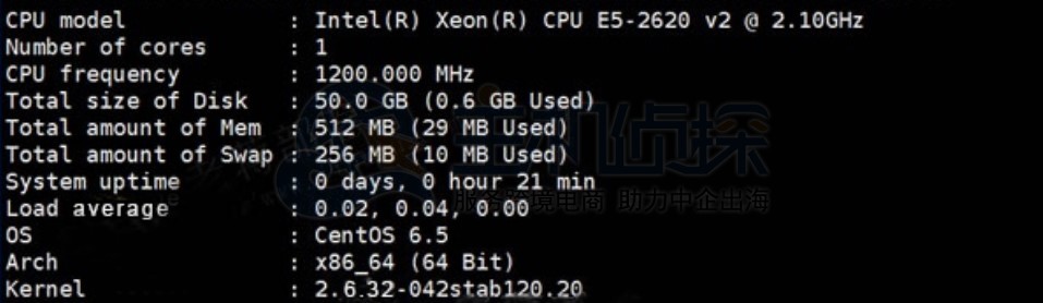 BudgetVM主机配置