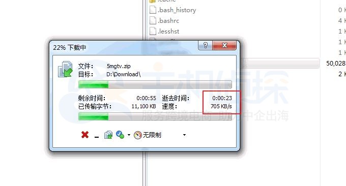Linode VPS下载文件速度测试