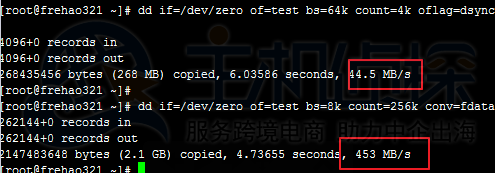 硬盘读写速度测试