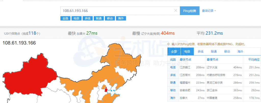 亚特兰大机房速度