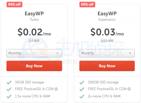 EasyWP托管