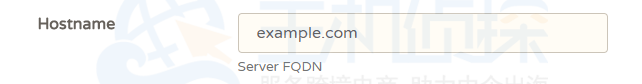 CloudCone云服务器填写主机名