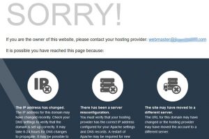 HawkHost错误页面