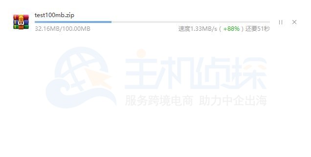 RAKsmart大陆优化线路下载速度