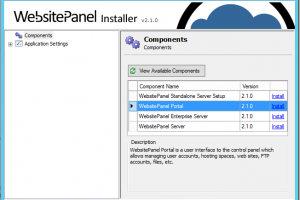 安装WebsitePanel网站面板门户