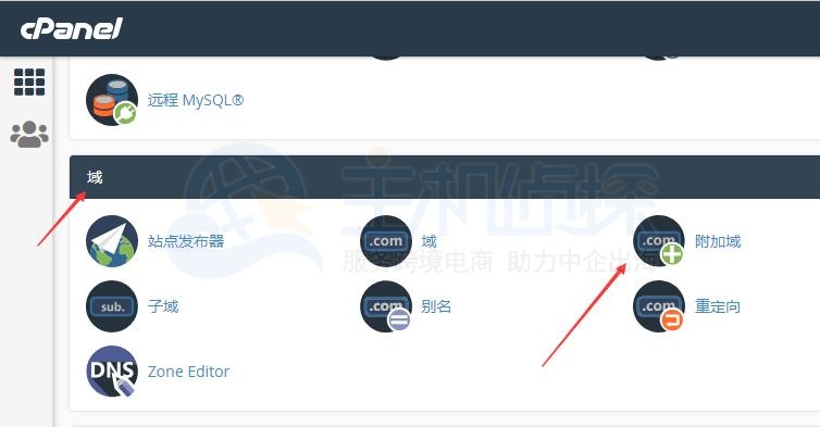 BlueHost cPanel面板