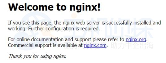 Nginx安装成功