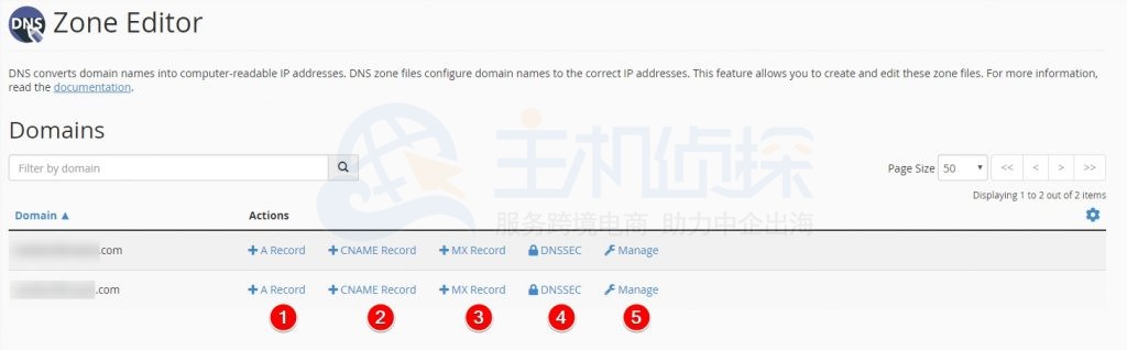 hostwinds如何使用CPanel区域编辑器