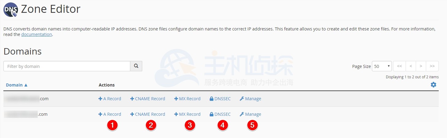 hostwinds如何使用CPanel区域编辑器