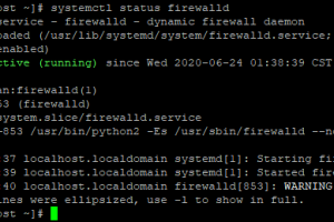 查看防火墙状态