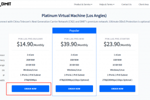 DMIT美国服务器方案