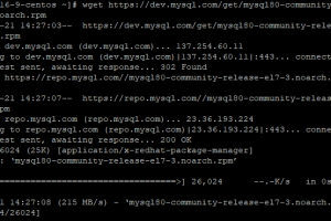 Centos7 yum安装mysql-8.0.18图文教程