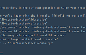 CentOS 7上安装和配置CSF图文教程