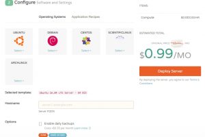 CloudCone特价方案