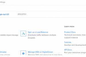 DigitalOcean方案列表