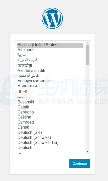 Hostwinds在CentOS Web面板上安装WordPress的教程