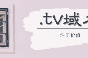 tv域名